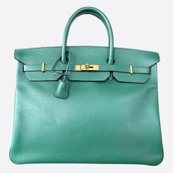 Hermes Green Togo Birkin 40 - Picture 1 of 8